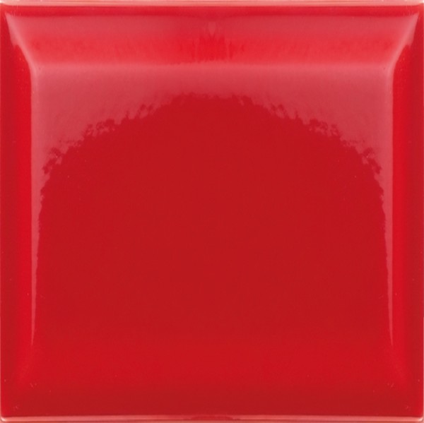 Cevica Metro Collection Rojo Einleger 7,5x7,5 Art.-Nr. CEV508216 - Retro Fliese in Rot