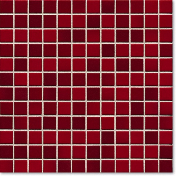 Jasba Lavita Secura Kirschrot Mosaikfliese 2,4x2,4 R10/B Art.-Nr.: 3626H