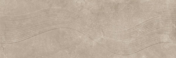 FKEU Kollektion Waves Grey Brush Dekorfliese 40x120 Art.-Nr. FKEU0992989