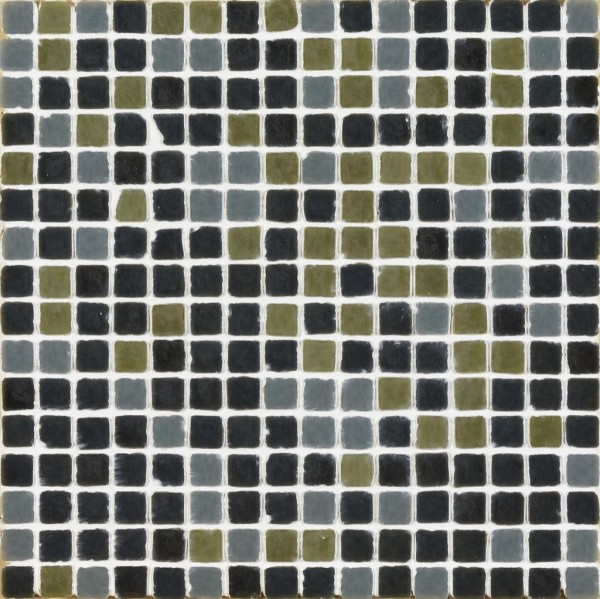Casa dolce casa Casamood Chroma Melange Dark Verde Mosaikfliese 1,8x1,8 Art.-Nr. 724127 - Fliese in Grün