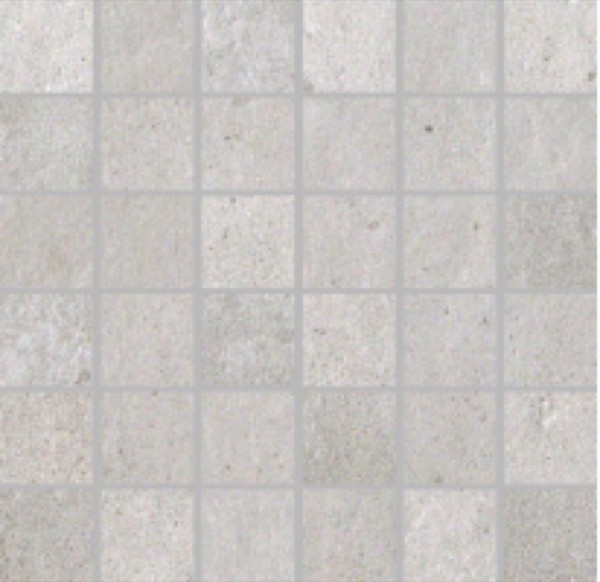 Cercom Gravity Greige Mosaikfliese 5x5(30x30) Art.-Nr. 1048241 - Betonoptik Fliese in Grau/Schlamm