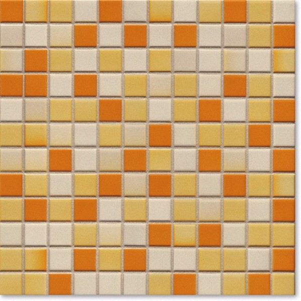 Jasba Lavita Secura Sonnenorange Mosaikfliese 2,4x2,4 R10/B Art.-Nr.: 3625H