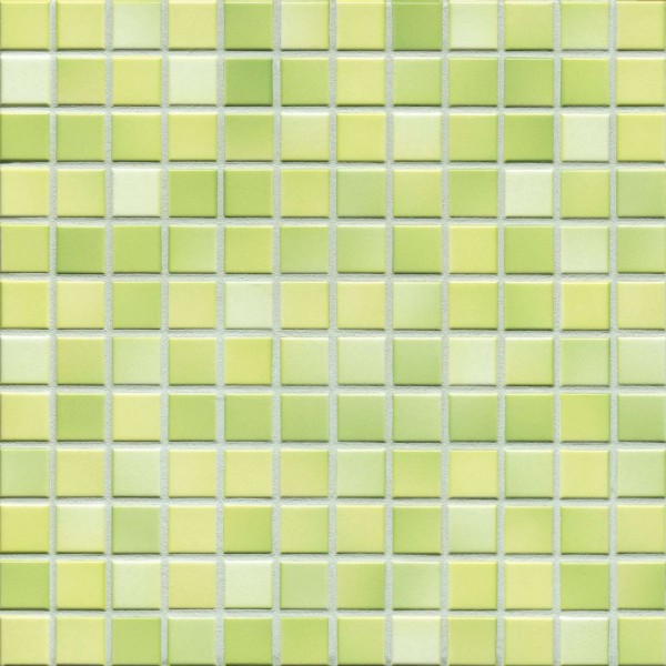 Agrob Buchtal Fresh Limegreen-Mix Glänzend Mosaikfliese 2,5x2,5 Art.-Nr. 41214H-73 30X30