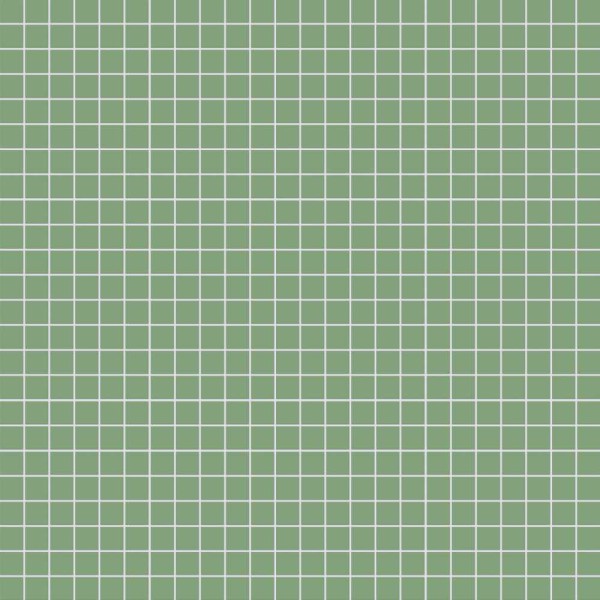 Agrob Buchtal Plural Grün Dunkel Mosaikfliese 1x1 (30x30) Art.-Nr. 701-2016H