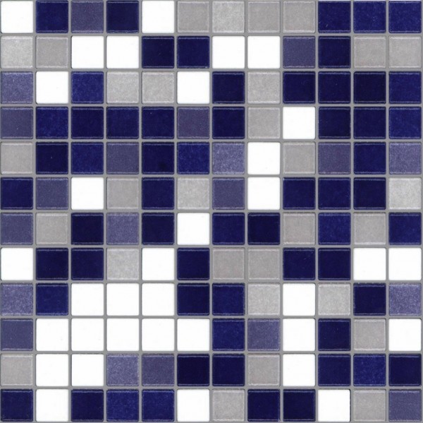Appiani Wellness & Pool Mosaikfliese 2,5x2,5 Art.-Nr.: XWEL708 - Fliese in Blau