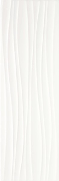 Musterfliesenstück für Marazzi Absolute White Twist 3d Strutt Lux Wandfliese 25x76/1,05 Art.-Nr.: M023