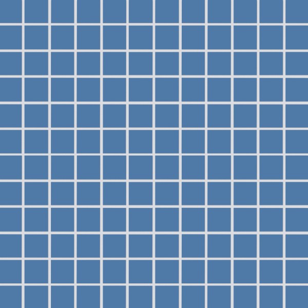 Agrob Buchtal Plural Azur Mittel Mosaikfliese 2,5x2,5 (30x30) Art.-Nr. 702-2003H