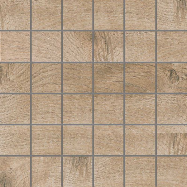 FKEU Kollektion Woodtegel Lärche Mosaikfliese 4,7x4,7 R9 Art.-Nr. FKEU0992584
