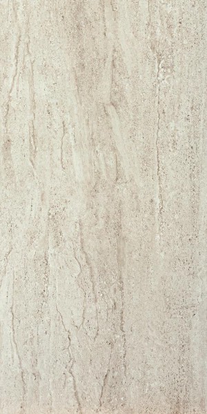 Serenissima Travertini Due Bianco Lux/Rekt. Fliese 30x60 Art.-Nr. 1074392 - Marmoroptik Fliese in Grau/Schlamm