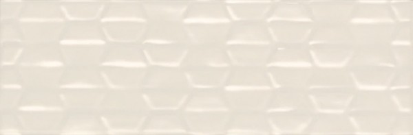 Marazzi Mellow Cotton Decoro Wandfliese 10x30/0,95 Art.-Nr. MMN4 - Retro Fliese in Weiß