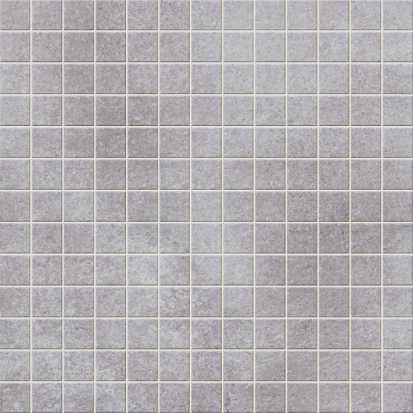 Ströher Aera Betone Mosaikfliese 3,75x3,75(30x30) R10/B Art.-Nr. 705 0331 - Natursteinoptik Fliese in Grau/Schlamm