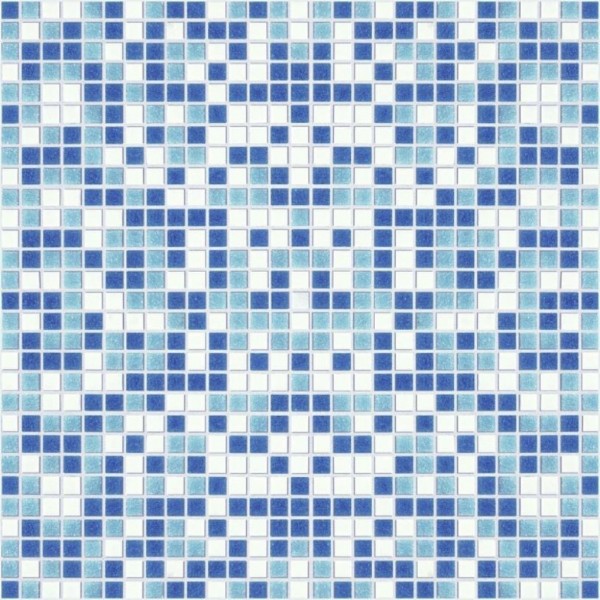 Marazzi Sistem_V-Glass Mosai Glass Turchese Mix Mosaikfliese 31,8x31,8 Art.-Nr.: ML5A - Modern Fliese in Blau