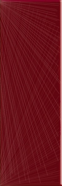 Paradyz Yoshioka Karmazyn Wandfliese 20x60 Art.-Nr.: PAR376559 - Fliese in Rot