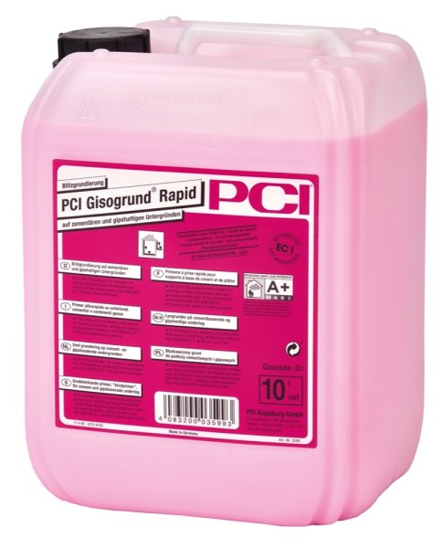 PCI Gisogrund Rapid rosa Blitzgrundierung 10 l Art.-Nr. 3599/3 - Fliese in Rot