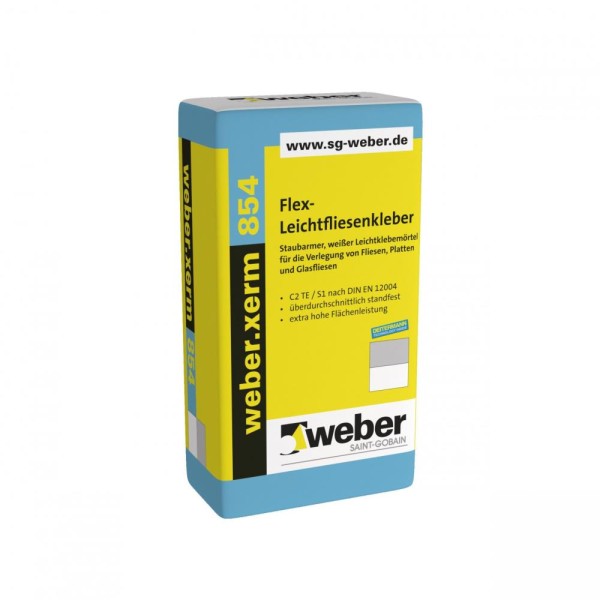 Weber Saint-Gobain weber.xerm 854 weiß Leichtkleber 15 kg
