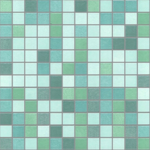 Appiani Wellness & Pool Mosaikfliese 2,5x2,5 Art.-Nr.: XWEL706 - Fliese in Grün