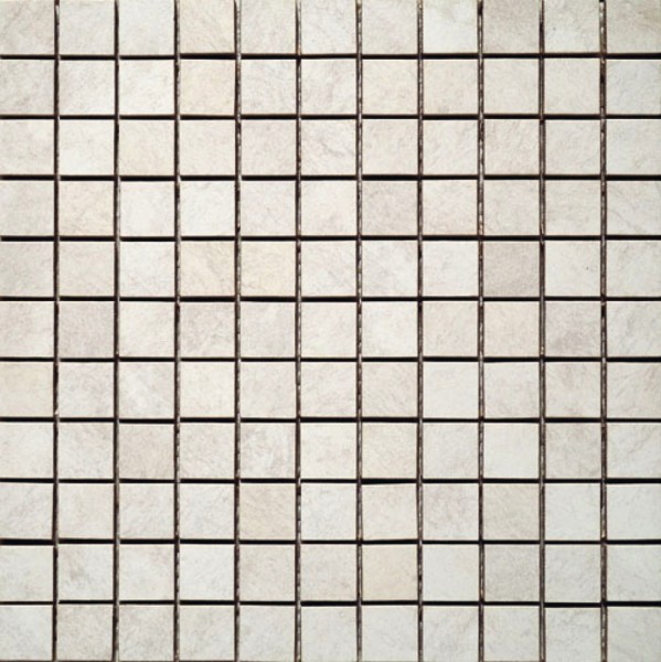 Marazzi Stone Collection White Mosaikfliese 30x30 Art.-Nr. M54Z - Steinoptik Fliese in Weiß