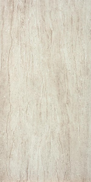 Serenissima Travertini Due Bianco Rekt. Fliese 60x120 Art.-Nr. 1072920 - Marmoroptik Fliese in Grau/Schlamm