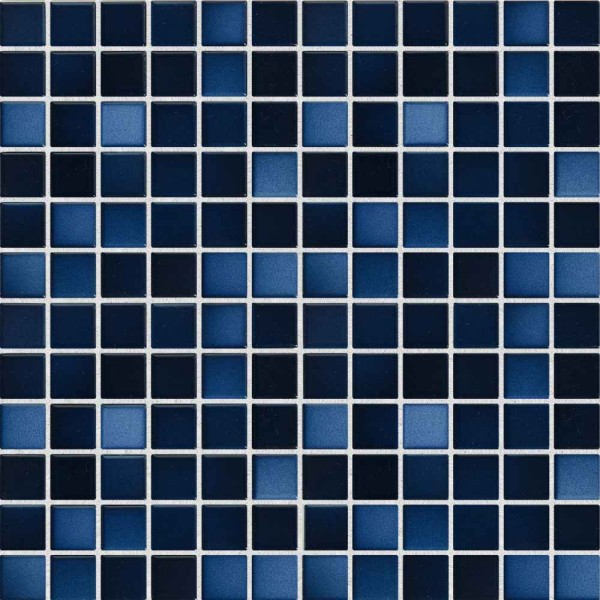 Agrob Buchtal Fresh Deep Blue-Mix Mosaikfliese 2,5x2,5 Art.-Nr. 41217H-73 30X30