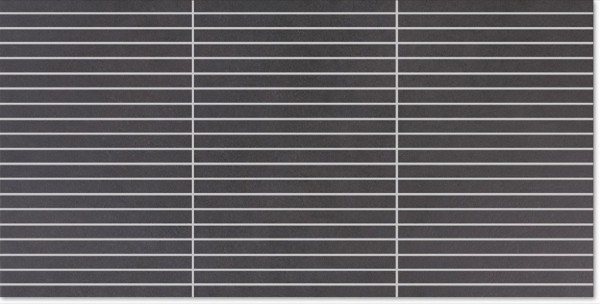 Agrob Buchtal Elements Graphit Mosaikfliese 1,2x19,6 Art.-Nr. 281374 - Modern Fliese in Schwarz/Anthrazit
