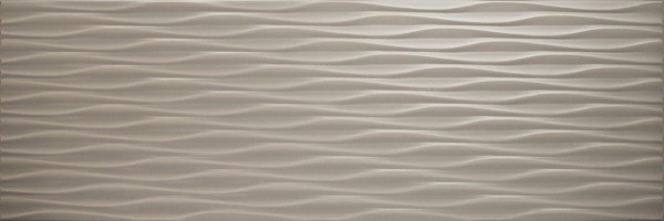 Agrob Buchtal Compose Wave Olivegrau Hell Wandfliese 25x75 Art.-Nr.: 372164H - Fliese in Grau/Schlamm
