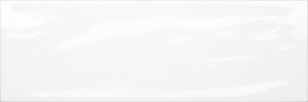 Fabresa Aria White Wandfliese 10X30 Art.-Nr.: 20216 - Retro Fliese in Weiß