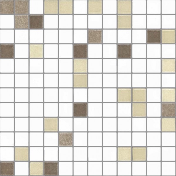 Appiani Wellness & Pool Mosaikfliese 2,5x2,5 R9 Art.-Nr.: XWEL712 - Fliese in Farbmix