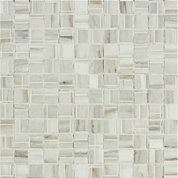Impronta Marmi Imperiali Wall Mosaico White Mosaikfliese 30x30 Art.-Nr. MM1030M