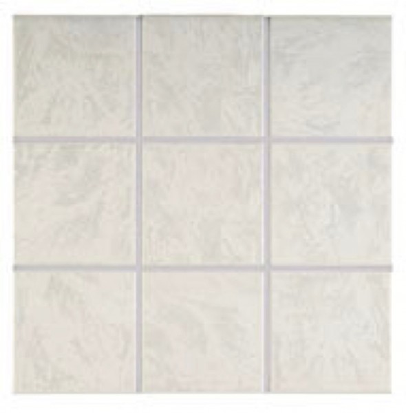 Jasba Famos Samtgrau Mosaikfliese 10x10 Art.-Nr.: 1615 - Fliese in Weiß