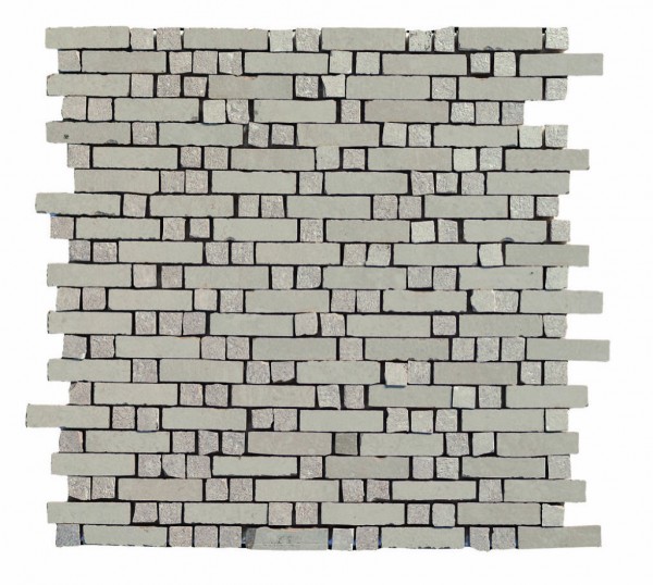 Marazzi Memento Canvas Mosaikfliese 30x30 brick R10 Art.-Nr. M00J - Betonoptik Fliese in Grau/Schlamm