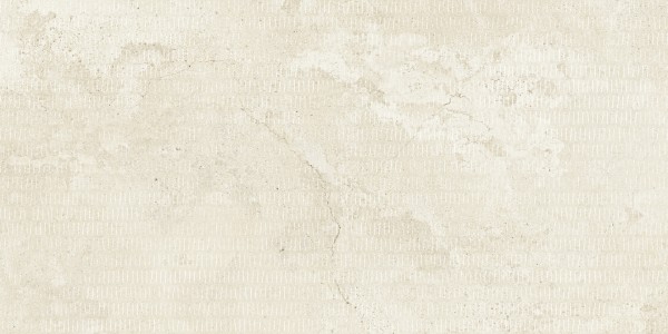 Agrob Buchtal Kiano Stroke Sandweiss Wandfliese 30X60/0,9 Art.-Nr.: 283107H - Steinoptik Fliese in Weiß