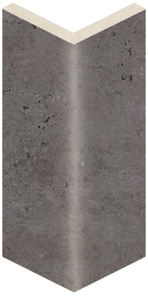 Ströher Gravel Blend Black Ecke 5,2x16 Art.-Nr.: 963 9010 - Natursteinoptik Fliese in Schwarz/Anthrazit
