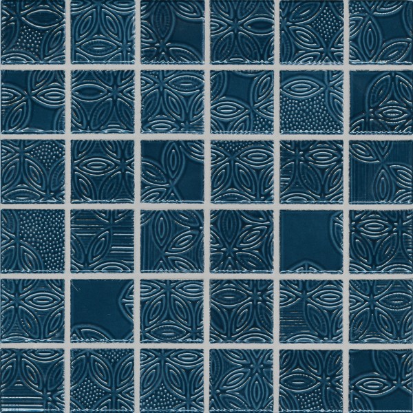 Jasba Floris Midnight Intense Mosaikfliese 5X5 (30X30) Art.-Nr.: 46159H