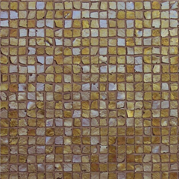 Casa dolce casa Casamood Vetro Metalli Oro Mosaikfliese 1,8x1,8(30x3 Art.-Nr. 515703 - Fliese in Gold/Silber/Bronze