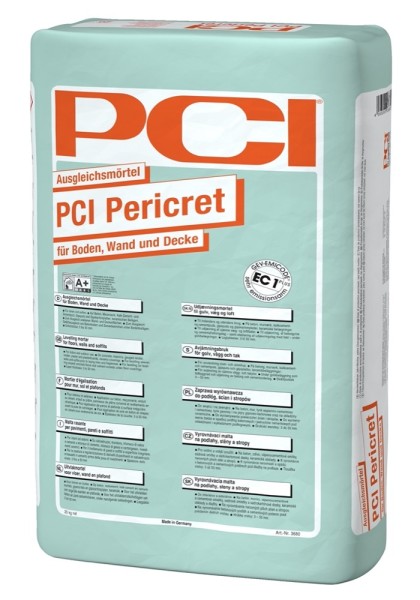 PCI Pericret grau Ausgleichsmörtel 25 kg Art.-Nr. 3680/8 - Fliese in Grau/Schlamm