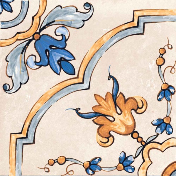 Rondine Tuscany Giotto Dec 2 Dekorfliese 20,3x20,3 R9 Art.-Nr. J87857