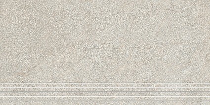 Agrob Buchtal Trias Calcitweiss Stufe 30x60/1,0 R10/A Art.-Nr.: 052235 - Steinoptik Fliese in Weiß