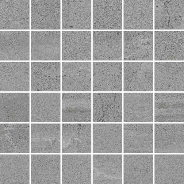 Nord Ceram Tecno Stone Grau Mosaikfliese 5x5(30x30) R10/B Art.-Nr. Y-TST7110
