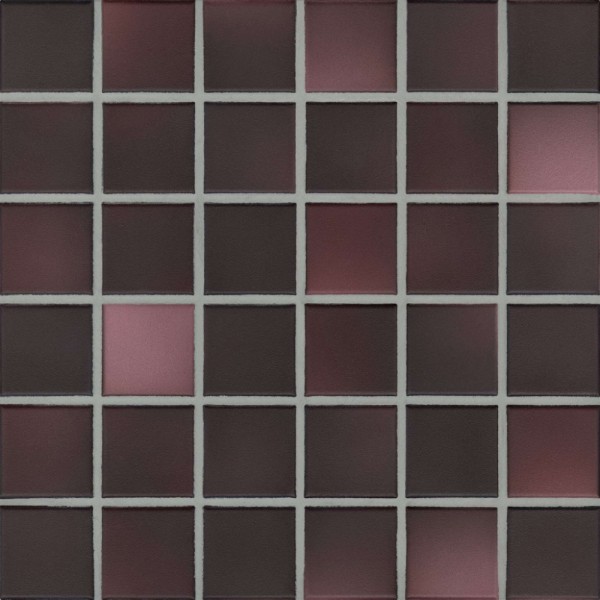 Agrob Buchtal Fresh Non-Slip Mystic Red Mix Mosaikfliese 5X5 (30X30) R10/B Art.-Nr.: 41413H