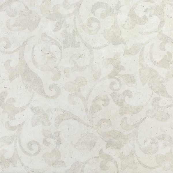 Marazzi Pietra Di Noto Decoro Bianco Bodenfliese 45x45 Art.-Nr.: MLLK - Steinoptik Fliese in Weiß