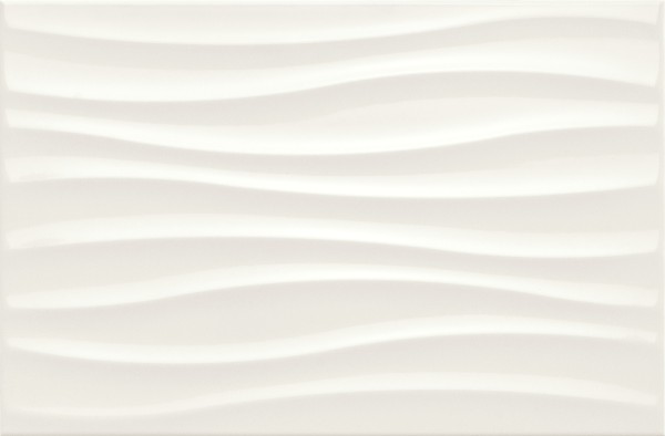 Marazzi Chroma White Tide 3d Strutt Wandfliese 25x38 Art.-Nr.: M00Q