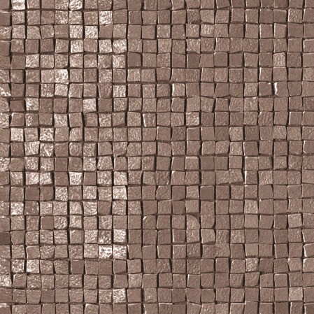 Unicom Starker Le Cere Tortora Mosaikfliese 1,5x1,5 Art.-Nr. 4123 - Fliese in Grau/Schlamm