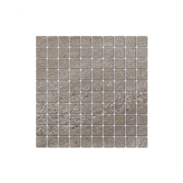 Interbau Wohnkeramik Chianti Impero Graubeige Mosaikfliese 3,2x3,2 R10/B Art.-Nr. 753535522