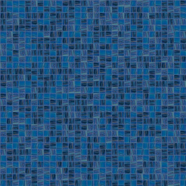 Bisazza Colors 10 Blau Gold Mosaikfliese 1x1 Art.-Nr.: GM10.59(4)