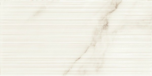 Marazzi Suite Carrara Stripes Wandfliese 18x36 Art.-Nr.: MJH0 - Natursteinoptik Fliese in Weiß