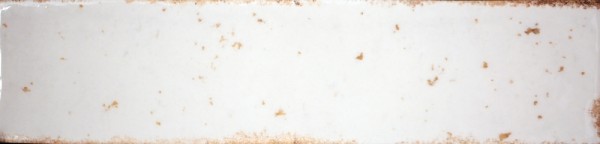 FKEU Kollektion Brillare White Wandfliese 6x25 Art.-Nr. FKEU0992630 - Retro Fliese in Weiß