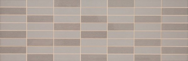 Marazzi Colourline Gray Mosaikfliese 22x66,2 Art.-Nr. MLEU - Modern Fliese in Grau/Schlamm