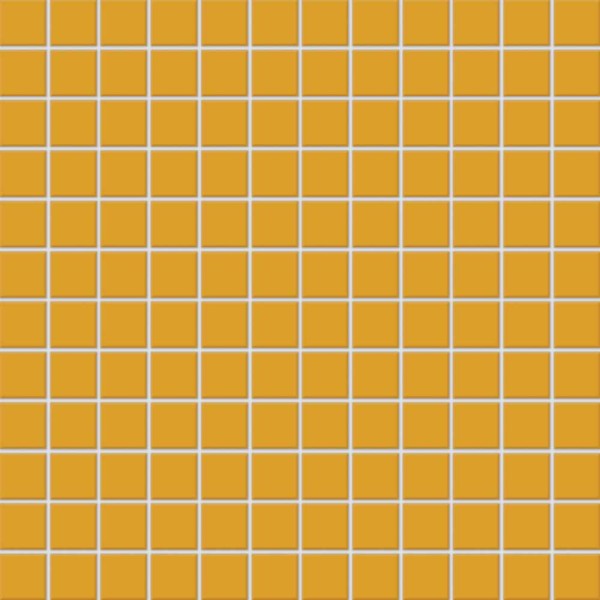 Agrob Buchtal Plural Gelb Dunkel Mosaikfliese 2,5x2,5 (30x30) Art.-Nr. 702-2020H-73 30X30