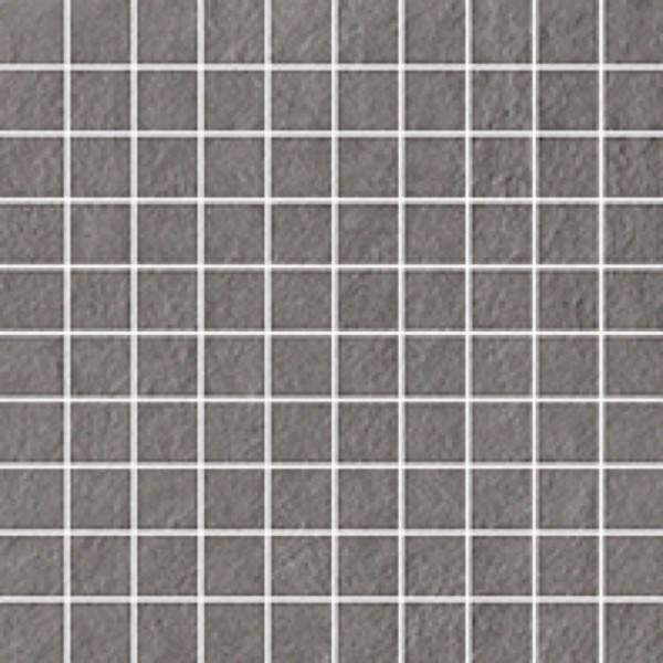Cercom In-Out & Reverse In Dark Mosaikfliese 3x3(30x30) R10/B Art.-Nr. 1043974 - Steinoptik Fliese in Grau/Schlamm