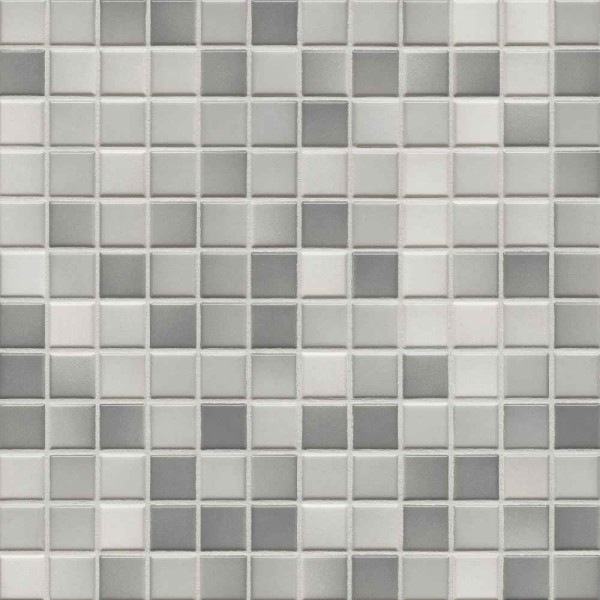 Agrob Buchtal Fresh Light Grey-Mix Glzd. Mosaikfliese 2,5x2,5 Art.-Nr. 41203H-73 30X30